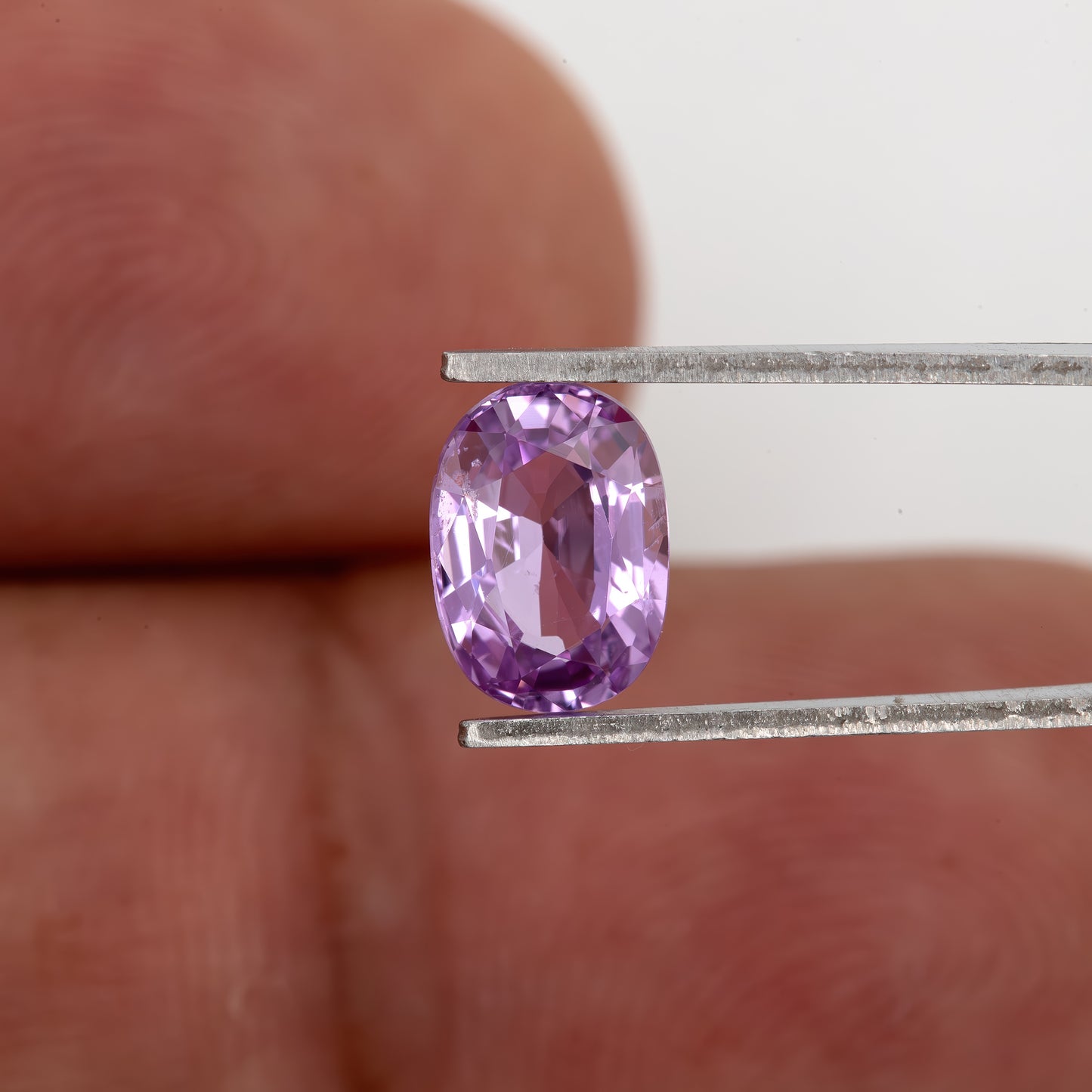 Vivid Orchid Purple Oval Cut Sapphire | 1.47 Ct Heated Natural Sapphire | Bold Gemstone for Engagement Ring or Custom Fine Jewelry