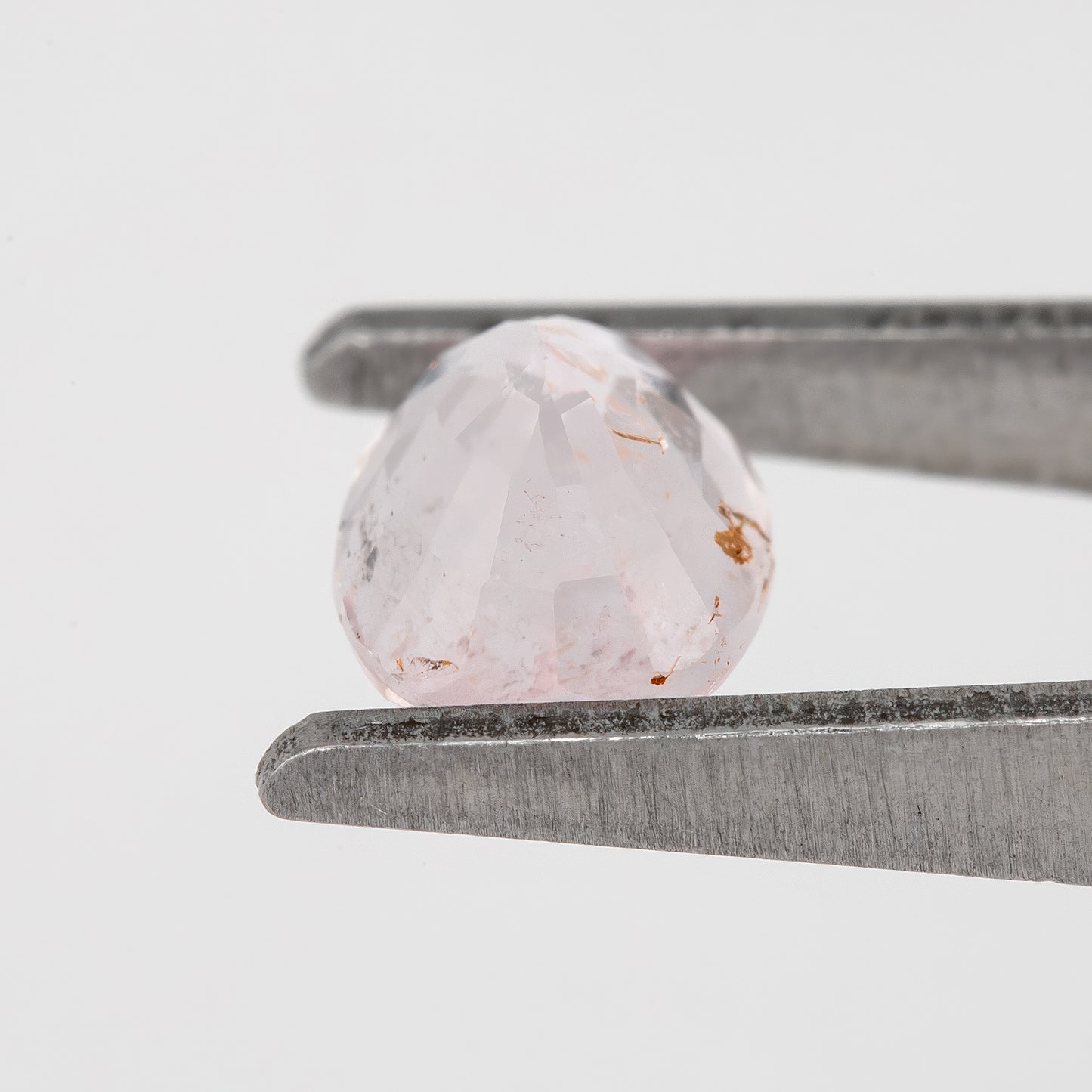 Blush Pink with Earthy Internal Tones Oval Sapphire | 1.16 Ct Heated Natural Sapphire | Unique Rustic Gemstone for Custom Fine Jewelry