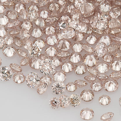 Fancy Pink Rose AA (8PR) | Argyle Pink Rose Diamonds 0.25ct | Mix Scoop | Fancy Rose Pink Natural Diamonds | Round | Australian Diamonds | Australia | Melee | Accents