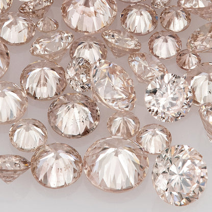 Fancy Pink Rose (8PR) | Argyle Pink Diamonds 0.25ct | Mix Scoop | Fancy Rose Pink Natural Diamonds | Round | Australian Diamonds | Australia | Melee | Accents