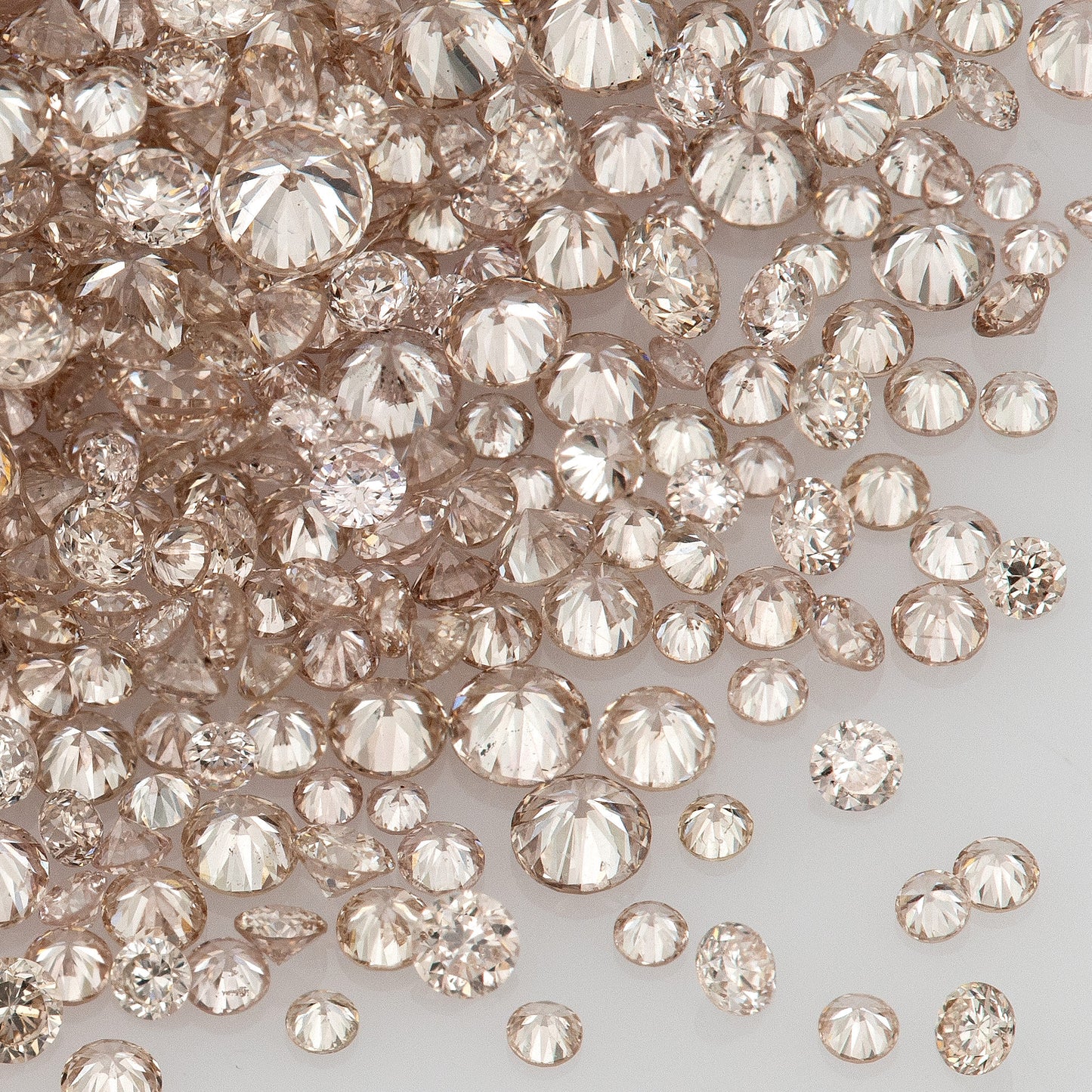 Fancy Pink Champagne (PC1) | Argyle Pink Diamonds 0.25ct | Mix Scoop | Fancy Rose Pink Natural Diamonds | Round | Australian Diamonds | Australia | Melee | Accents