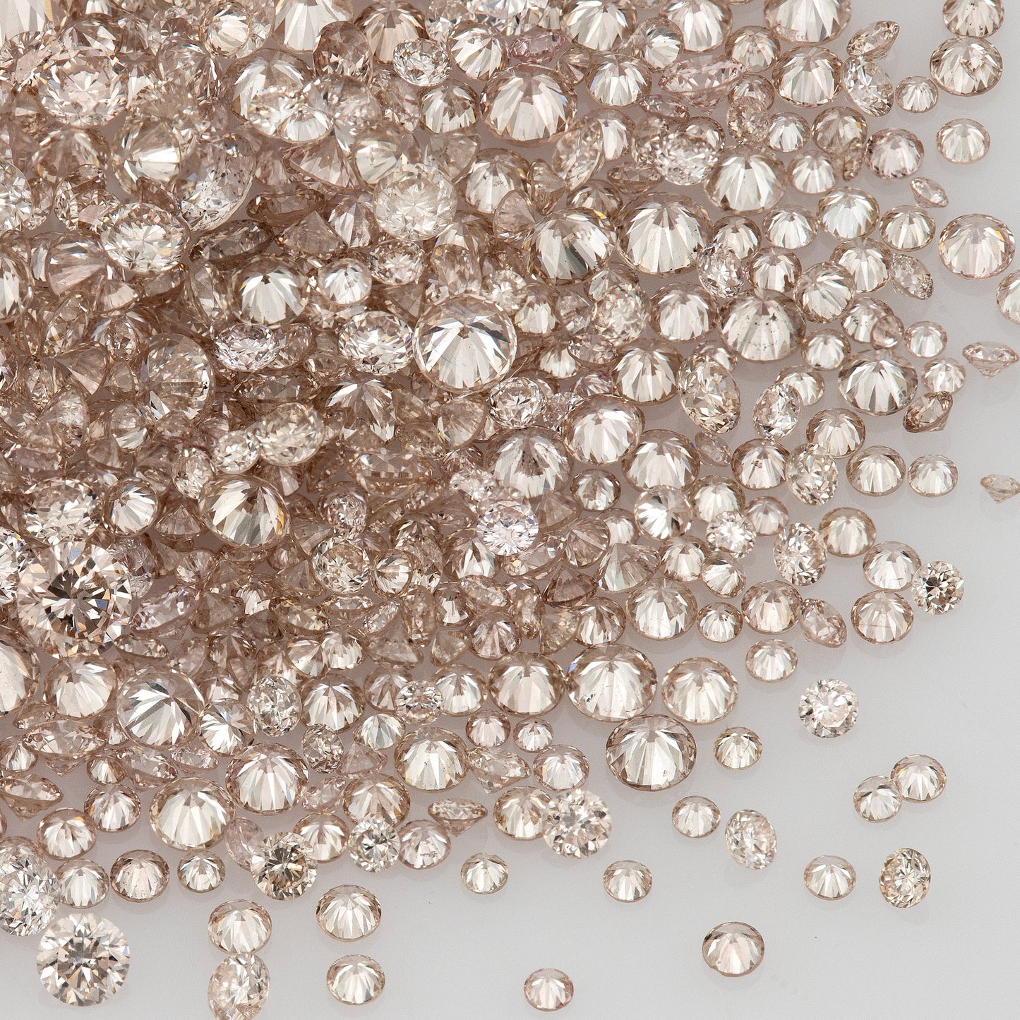 Fancy Pink Champagne (PC1) | Argyle Pink Diamonds 0.25ct | Mix Scoop | Fancy Rose Pink Natural Diamonds | Round | Australian Diamonds | Australia | Melee | Accents