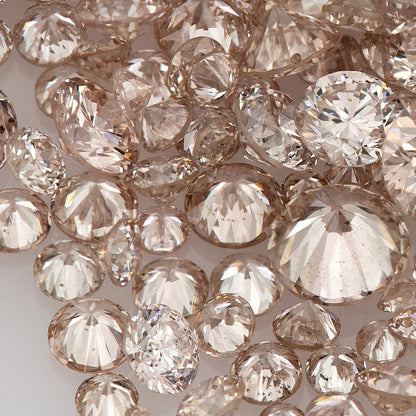 Fancy Pink Champagne (PC1) | Argyle Pink Diamonds 0.25ct | Mix Scoop | Fancy Rose Pink Natural Diamonds | Round | Australian Diamonds | Australia | Melee | Accents