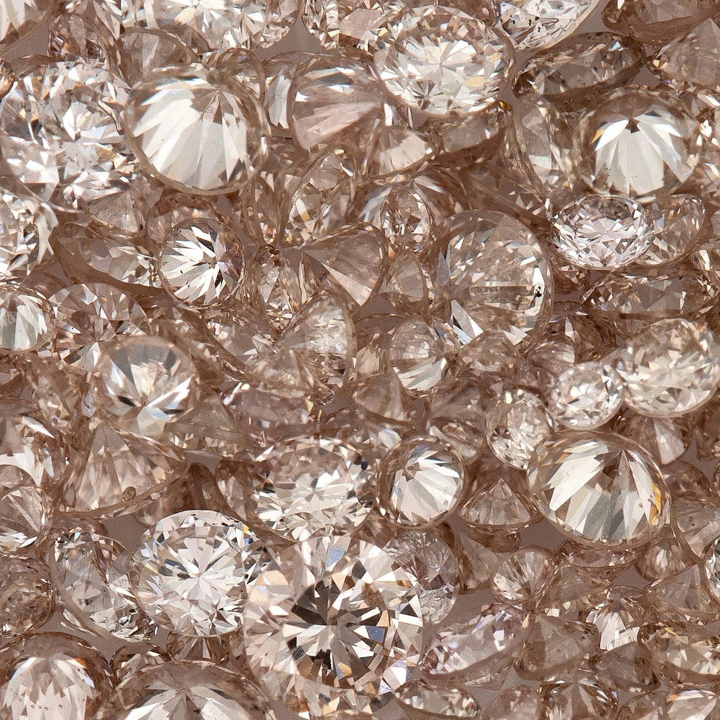 Fancy Pink Champagne (PC1) | Argyle Pink Diamonds 0.25ct | Mix Scoop | Fancy Rose Pink Natural Diamonds | Round | Australian Diamonds | Australia | Melee | Accents