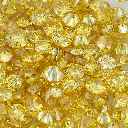 Canary Yellow Selection A | Canary Diamonds 0.25ct Mix Scoop | Canary Yellow Untreated Natural Diamonds | Round | Melee | Accents | Cape Yellow
