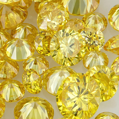 Canary Yellow Selection A | Canary Diamonds 0.25ct Mix Scoop | Canary Yellow Untreated Natural Diamonds | Round | Melee | Accents | Cape Yellow