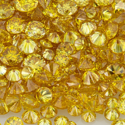 Canary Yellow Collection AAA | Collection Canary Diamonds 0.25ct Mix Scoop | Canary Yellow Untreated Natural Diamonds | Round | Melee | Accents | Cape Yellow