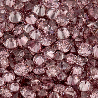 1pcs Argyle Vivid Pink Rose select from 0.8mm to 2.0mm sizes Argyle Pink Diamond Untreated Natural Pink Diamonds Round|Melee|accents|Argyle