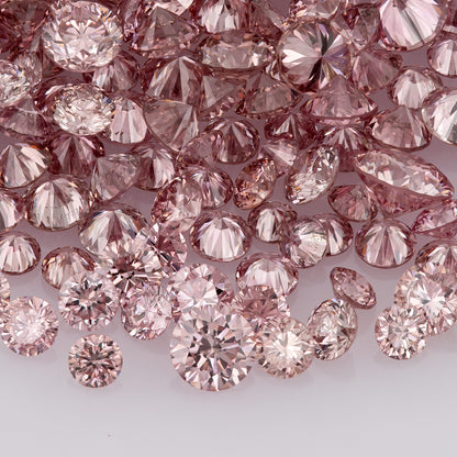 Fancy Vivid Pink Rose AA (4PR) | Argyle Vivid Pink Rose Diamonds | Argyle Pink Diamond | Untreated Natural Pink Diamonds | Round | Melee | Accents | Argyle