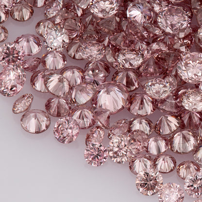 Fancy Vivid Pink Rose AA (4PR) | Argyle Vivid Pink Rose Diamonds | Argyle Pink Diamond | Untreated Natural Pink Diamonds | Round | Melee | Accents | Argyle