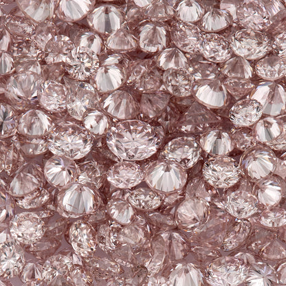 Fancy Pink Rose 7PR | Argyle Pink Diamonds Select | Untreated Natural Pink Diamonds | Round Melee Accents