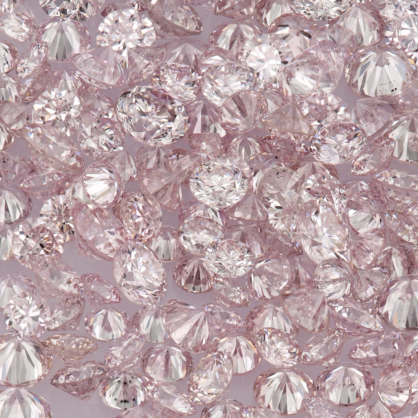 Fancy Purplish Pink 7PP | Argyle Pink Diamonds Select | Untreated Natural Pink Diamond Round | Melee | Accents | Argyle