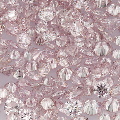 Fancy Purplish Pink 7PP | Argyle Pink Diamonds Select | Untreated Natural Pink Diamond Round | Melee | Accents | Argyle