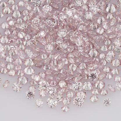 Fancy Purplish Pink 7PP | Argyle Pink Diamonds Select | Untreated Natural Pink Diamond Round | Melee | Accents | Argyle