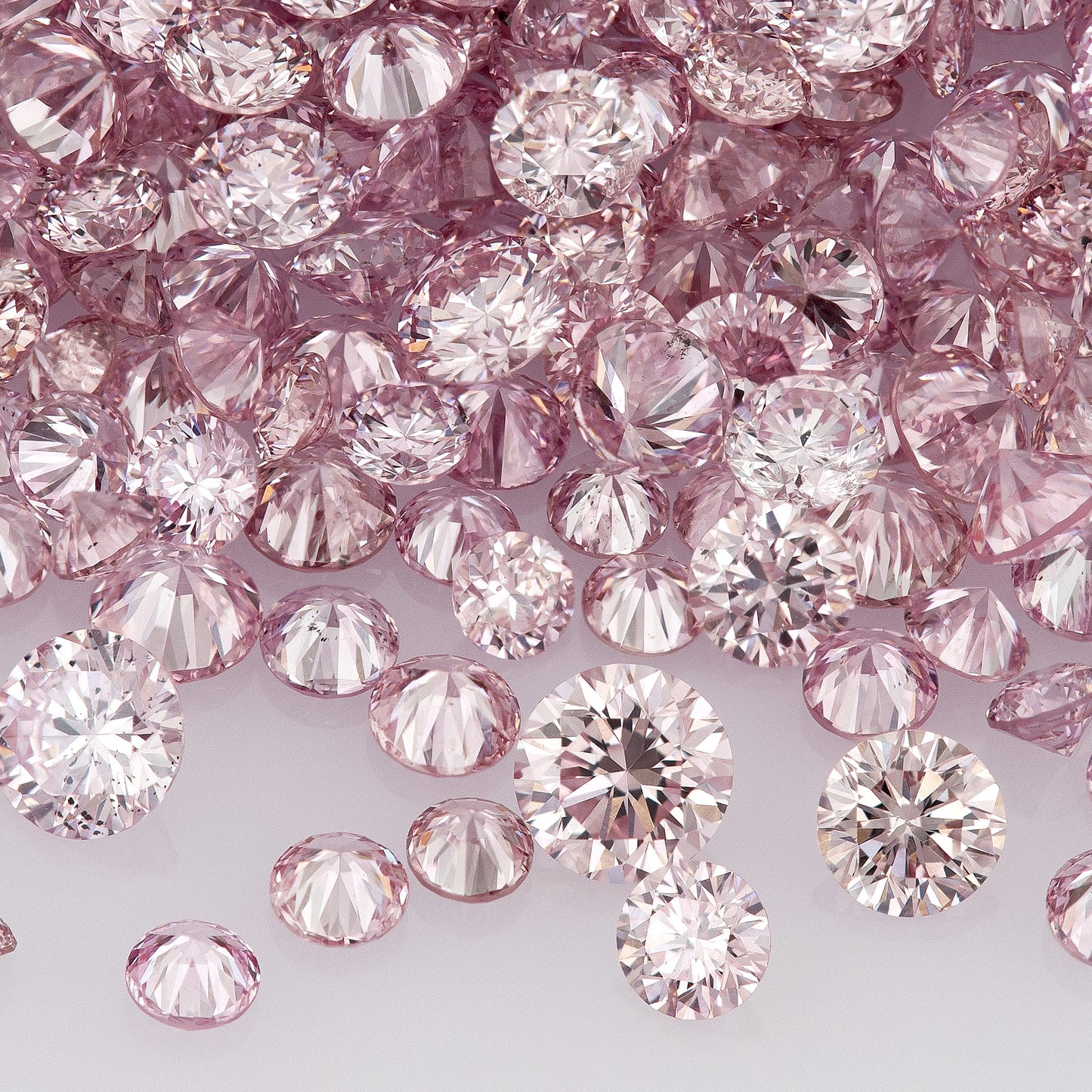 Fancy Intense+ Purplish Pink 5PP AA | Argyle Purple Pink Diamonds Select | Intense Purple Pink Diamonds | Untreated Natural Pink Diamond Round | Melee | Accents