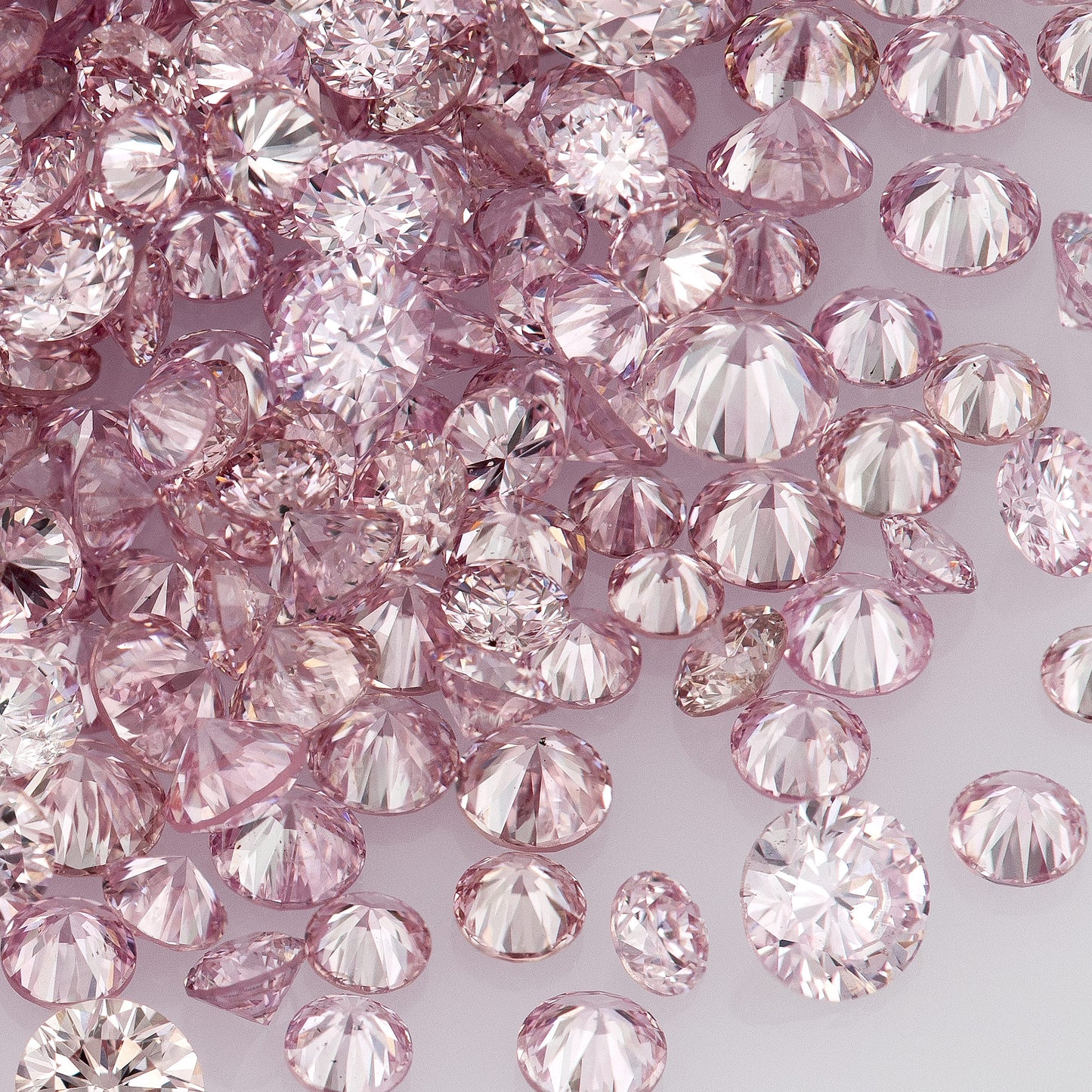 Fancy Intense+ Purplish Pink 5PP AA | Argyle Purple Pink Diamonds Select | Intense Purple Pink Diamonds | Untreated Natural Pink Diamond Round | Melee | Accents