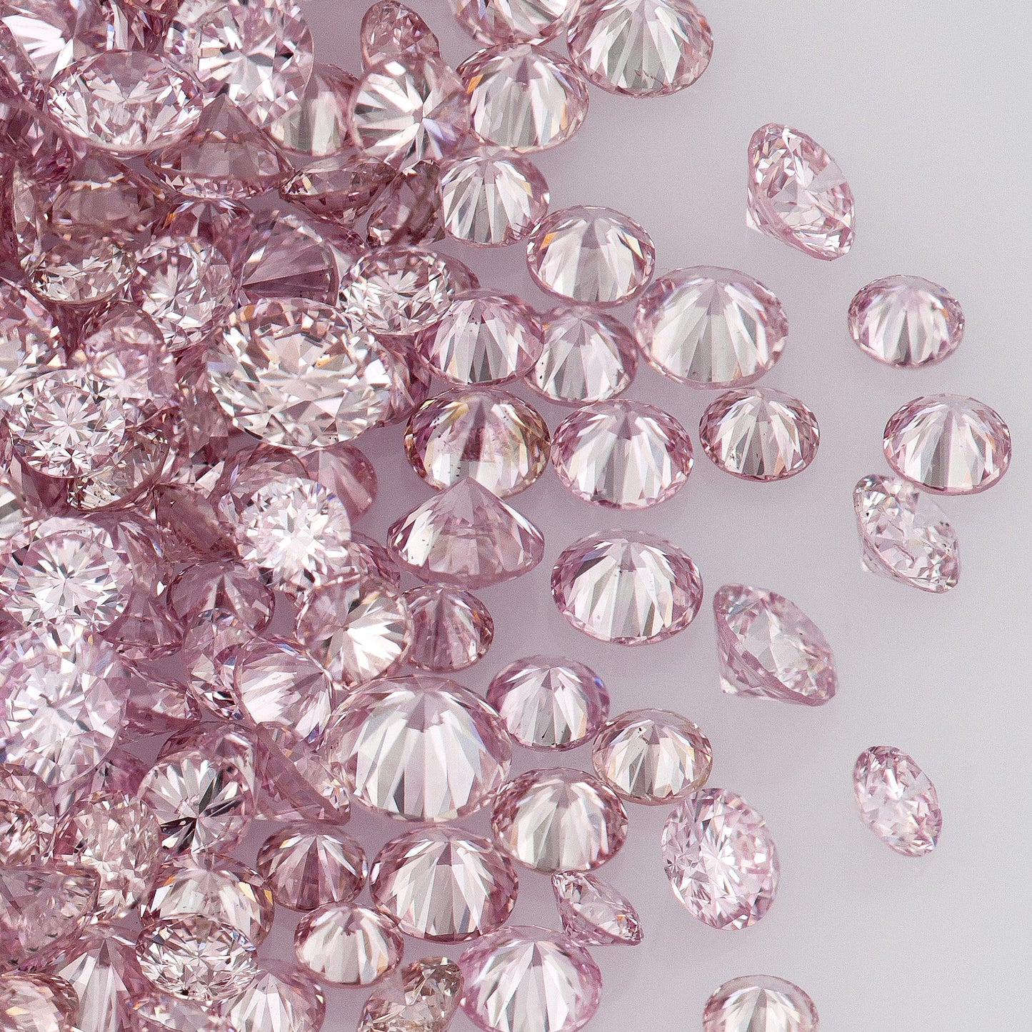 Fancy Intense+ Purplish Pink 5PP AA | Argyle Purple Pink Diamonds Select | Intense Purple Pink Diamonds | Untreated Natural Pink Diamond Round | Melee | Accents
