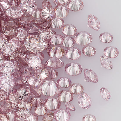 Fancy Intense+ Purplish Pink 5PP AA | Argyle Purple Pink Diamonds Select | Intense Purple Pink Diamonds | Untreated Natural Pink Diamond Round | Melee | Accents