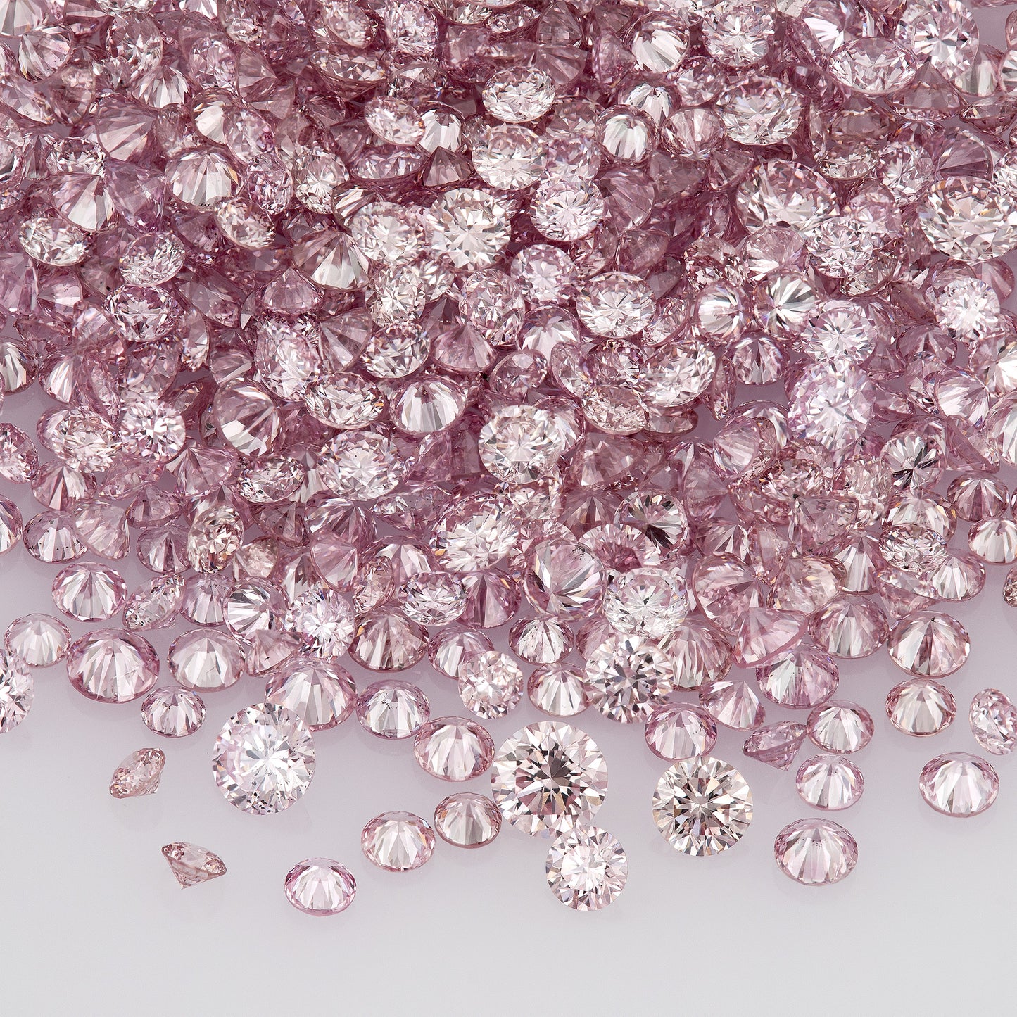 Fancy Intense+ Purplish Pink 5PP AA | Argyle Purple Pink Diamonds Select | Intense Purple Pink Diamonds | Untreated Natural Pink Diamond Round | Melee | Accents