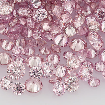 Fancy Vivid Purplish Pink 4PP | Argyle Purple Pink Diamonds Select | Vivid Pink Diamonds | Untreated Natural Pink Diamond Round | Melee | Accents | Argyle