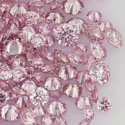 Fancy Vivid Purplish Pink 4PP | Argyle Purple Pink Diamonds Select | Vivid Pink Diamonds | Untreated Natural Pink Diamond Round | Melee | Accents | Argyle