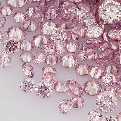 Fancy Vivid Purplish Pink 4PP | Argyle Purple Pink Diamonds Select | Vivid Pink Diamonds | Untreated Natural Pink Diamond Round | Melee | Accents | Argyle