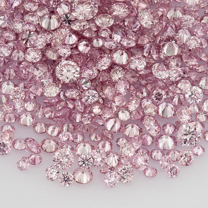 Fancy Vivid Purplish Pink 4PP | Argyle Purple Pink Diamonds Select | Vivid Pink Diamonds | Untreated Natural Pink Diamond Round | Melee | Accents | Argyle