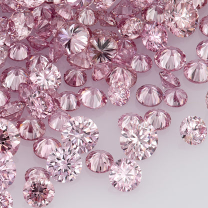 Fancy Vivid Purplish Pink 3PP | Argyle Vivid Purple Pink Diamonds Select | Vivid Pink Diamonds | Untreated Natural Pink Diamond Round | Melee | Accents