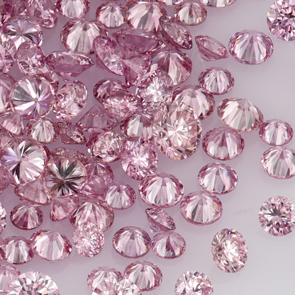 Fancy Vivid Purplish Pink 3PP | Argyle Vivid Purple Pink Diamonds Select | Vivid Pink Diamonds | Untreated Natural Pink Diamond Round | Melee | Accents