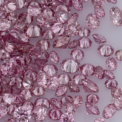 Fancy Vivid+ Purplish Pink 3/2PP AA | Argyle Vivid Purple Pink Diamonds Select | Vivid Pink Diamonds | Untreated Natural Pink Diamond Round | Melee | Accents | Argyle
