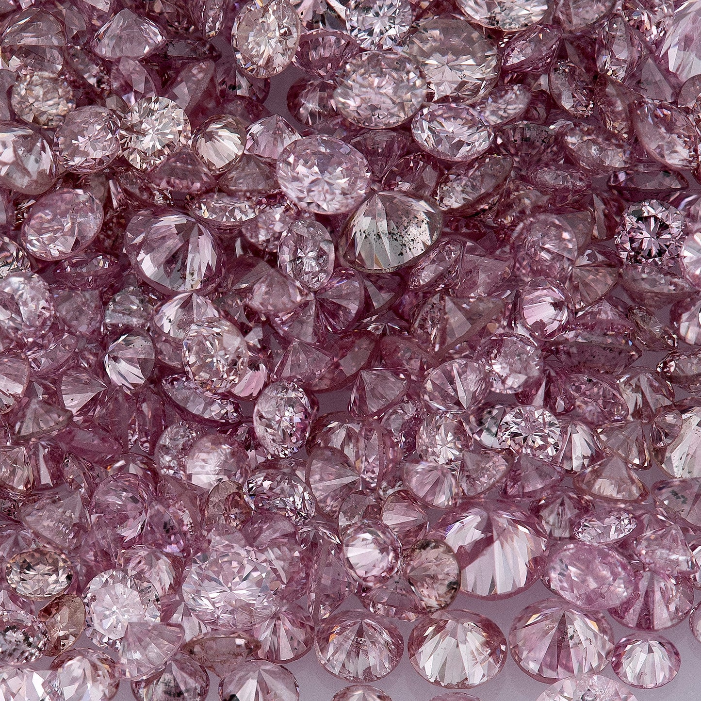 Fancy Intense Pink 6-5P | Argyle Pink Diamonds Select | Deluxe Intense Pink Diamonds | Untreated Natural Pink Diamond Round | Melee | Accents