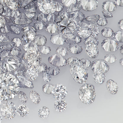 Fancy Blue Violet BL1/2 | Argyle Blue Diamonds | Select | Australian | Untreated Natural | Round Melee Accents