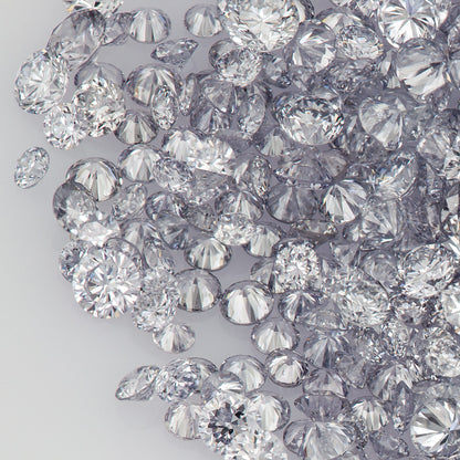 Fancy Blue Violet BL1/2 | Argyle Blue Diamonds | Select | Australian | Untreated Natural | Round Melee Accents