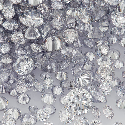 Fancy Blue Violet BL1/2 | Argyle Blue Diamonds | Select | Australian | Untreated Natural | Round Melee Accents