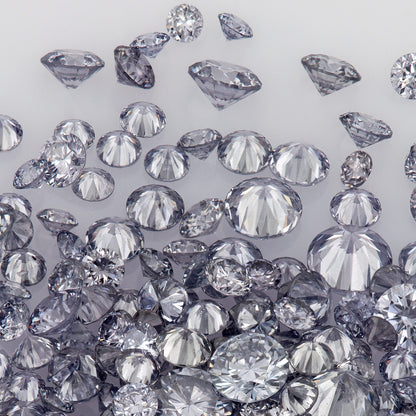 Blue Violet Top Collection | Argyle Blue Diamonds | Select | TOP Australian | Untreated Natural | Round Melee Accents