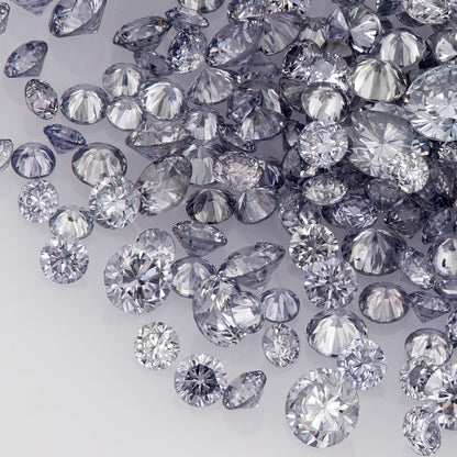 Blue Violet Top Collection | Argyle Blue Diamonds | Select | TOP Australian | Untreated Natural | Round Melee Accents