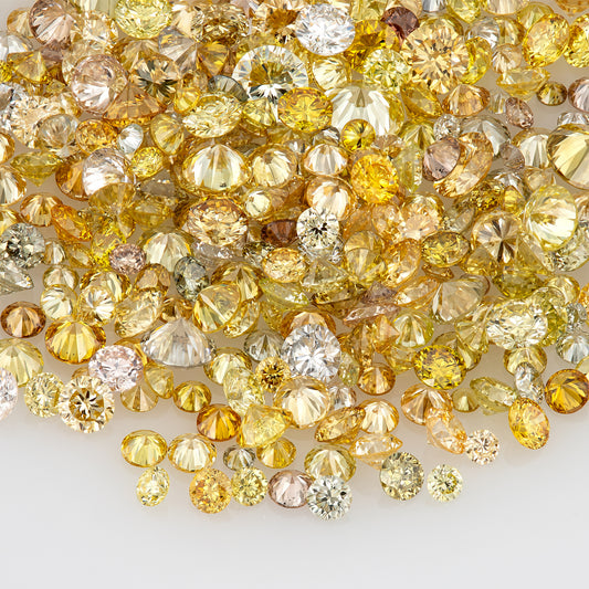 Fancy Intense/Vivid Multicolors | Multicolor Diamonds 0.25ct | Mix Scoop | Mix Colors Diamonds | Untreated Natural | Diamond Round | Melee | Accents