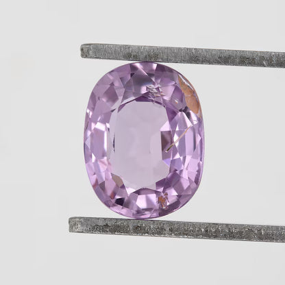 Lavender Pink Sapphire 1.04ct | Oval Cut Natural Gemstone | African Origin | Ideal for Ring, Pendant, or Custom Jewelry