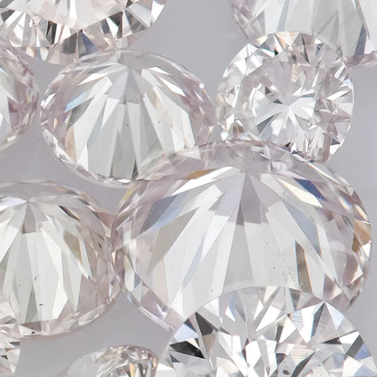 Light Pink Diamonds 0.25ct 1.8mm to 2.2mm mix scoop Argyle Pink Diamond Untreated Natural Pink Diamonds Round|Melee|accents|Argyle