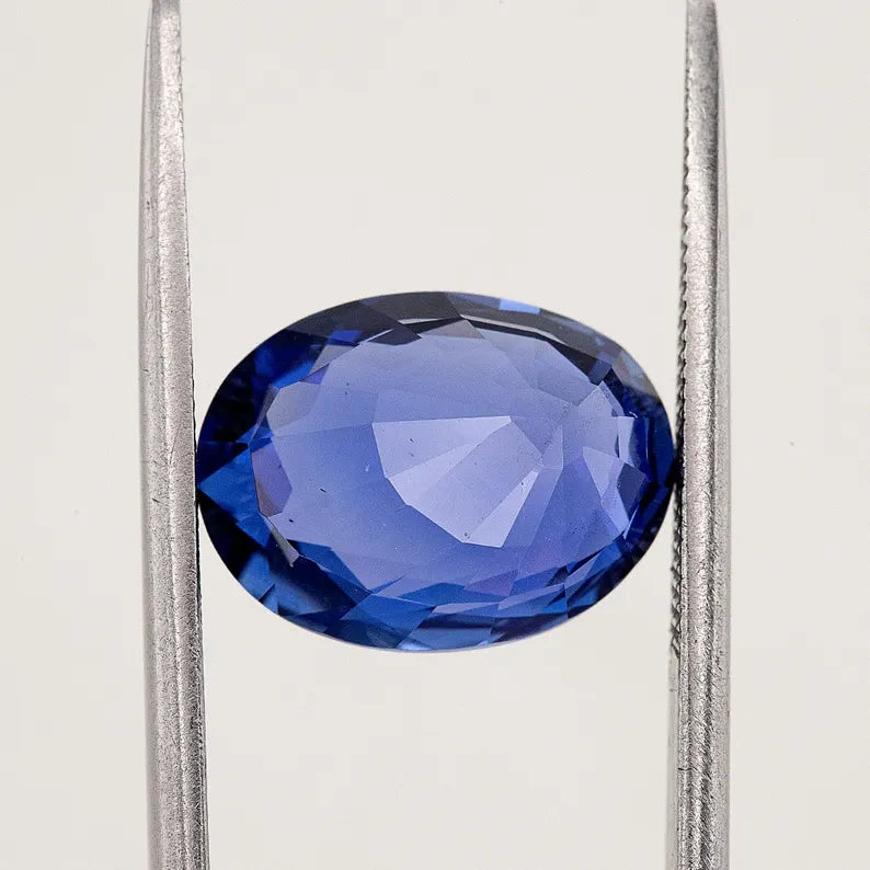 UNHEATED GRS Certified 4.30 ct. Natural Blue Sapphire Oval Ceylon Sri Lanka