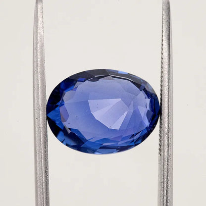 UNHEATED GRS Certified 4.30 ct. Natural Blue Sapphire Oval Ceylon Sri Lanka