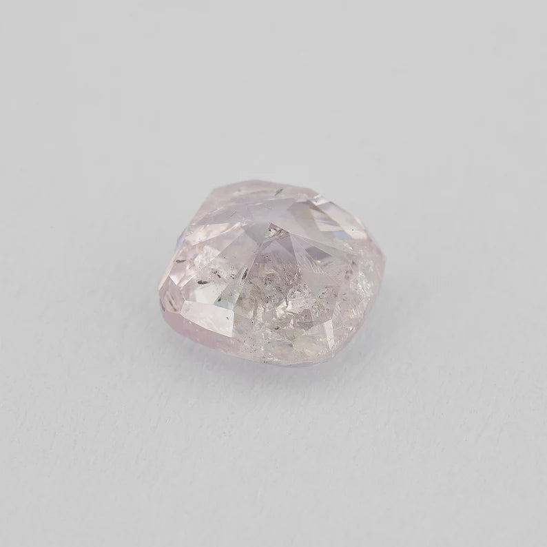 1.02ct Untreated Light Pink Natural Diamond Cushion 5.6x5.3mm Solitaire Carat Up|mined|Real|Custom Jewelry|Jewelry Maker|Rare|earthmined