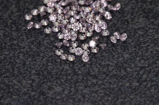 0.25ct 0.9mm to 1.2mm mix size Fancy Intense Pink Natural Diamonds VS-SI Round Brilliant Selection|Argyle|Custom Jewelry|Pink Diamond