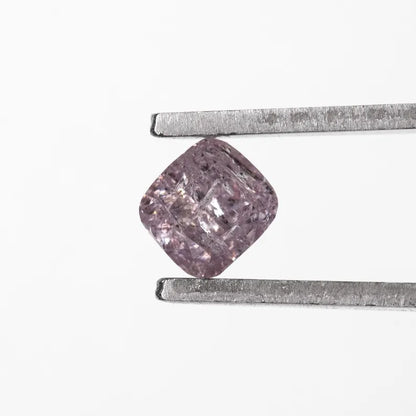 0.28ct Fancy Vivid Pink Untreated Loose Natural Pink Diamond Cushion I3