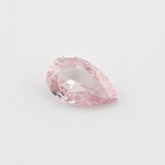 GIA Certified 0.25 Ct Untreated Fancy Pink Natural Diamond Pear Solitaire|Custom Jewelry|Certificate|genuine|natural color|rare