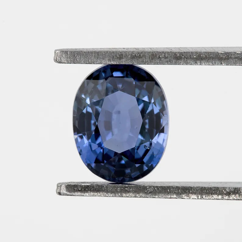 Blue | Natural Sapphire | Oval Cut | 0.99ct | Ceylon Origin | Heated Gemstone | Loose Sapphire | Gemstone for Ring | Jewelry Making Supply