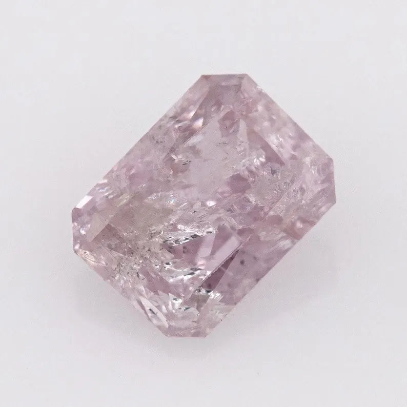 0.29ct Fancy Intense Pink Untreated Loose Natural Pink Diamond Radiant I3