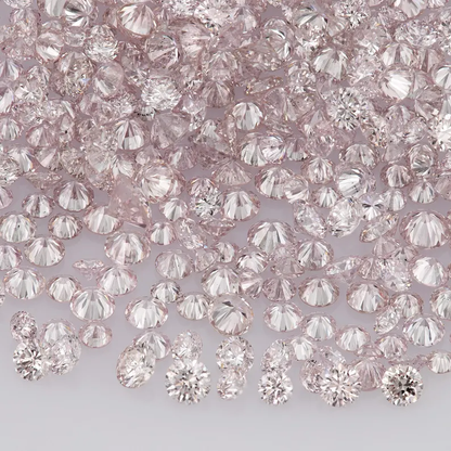 Argyle Pink Diamonds 0.25ct 0.8mm to 2.2mm mix scoop Argyle Pink Diamonds Untreated Natural Pink Diamond Round|Melee|accents|Argyle