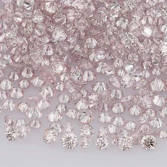 Argyle Pink Diamonds 0.25ct 0.8mm to 2.2mm mix scoop Argyle Pink Diamonds Untreated Natural Pink Diamond Round|Melee|accents|Argyle