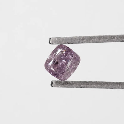 0.18ct Fancy Vivid Pink Untreated Loose Natural Pink Diamond Cushion I3